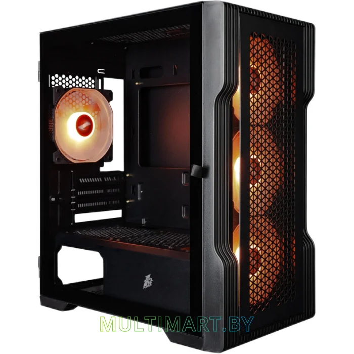 Корпус 1stPlayer Trilobite T3 (T3-BK-4F1)